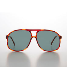 Load image into Gallery viewer, Large Square Polarized 80s Aviator Sunglass - Kyoto

