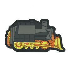 Load image into Gallery viewer, Killdozer PVC Patch - 2x4 inches, Full Color &amp; OD Green: Unreasonable Acts by Reasonable Men
