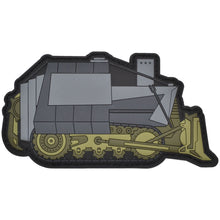 Load image into Gallery viewer, Killdozer PVC Patch - 2x4 inches, Full Color &amp; OD Green: Unreasonable Acts by Reasonable Men

