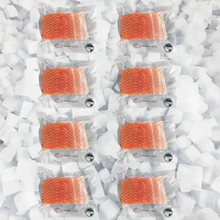 Load image into Gallery viewer, Wild Caught Salmon, Columbia River King Skin On (Bulk Case)
