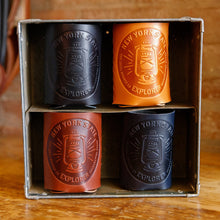 Load image into Gallery viewer, Leather Can Koozie -USA Made
