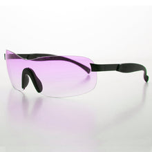 Load image into Gallery viewer, Y2K Wrap Shield Rimless Vintage Sunglass - Lance
