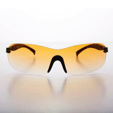Load image into Gallery viewer, Y2K Wrap Shield Rimless Vintage Sunglass - Lance

