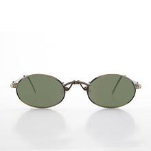 Load image into Gallery viewer, Small Oval Victorian Steampunk 90s Sunglass - Leon

