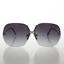 Load image into Gallery viewer, Big Square Rimless Vintage Sunglass - Lexi
