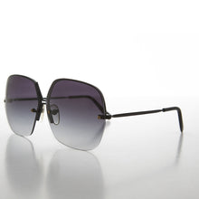 Load image into Gallery viewer, Big Square Rimless Vintage Sunglass - Lexi
