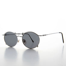 Load image into Gallery viewer, 90s Oval Steampunk Sunglass Optical Quality - Lucian
