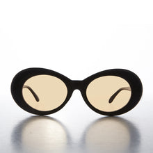 Load image into Gallery viewer, Colored Lens Oval Cat Eye Clout Sunglass - Lulu 4
