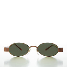 Load image into Gallery viewer, 90s Oval Micro Sunglasses - Luna

