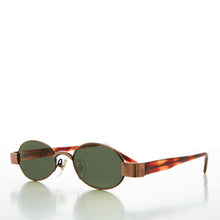 Load image into Gallery viewer, 90s Oval Micro Sunglasses - Luna
