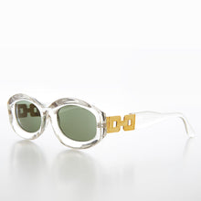 Load image into Gallery viewer, Thick Wide Frame with Chain Link Temples - Lyric
