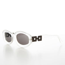 Load image into Gallery viewer, Thick Wide Frame with Chain Link Temples - Lyric
