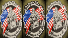 Load image into Gallery viewer, Land of the Free Because of the Brave - 3.75 inch PVC Patch

