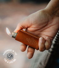 Load image into Gallery viewer, Leather Lighters - USA Made
