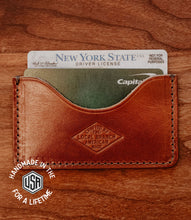 Load image into Gallery viewer, Leather Slip Wallet - USA Made
