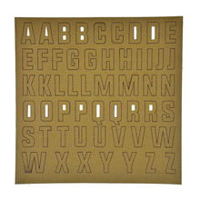 Load image into Gallery viewer, Alphabet Letters Patch Pack - CORDURA
