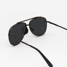 Load image into Gallery viewer, Luna - Tangle Free - Copper Aviator Sunglasses
