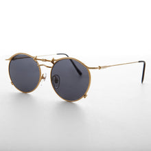Load image into Gallery viewer, Round 90s Goth Vintage Sunglass - Mackaveli
