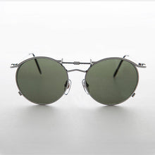 Load image into Gallery viewer, Round 90s Goth Vintage Sunglass - Mackaveli
