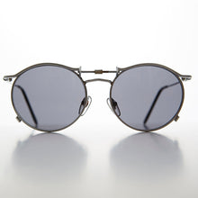 Load image into Gallery viewer, Round 90s Goth Vintage Sunglass - Mackaveli
