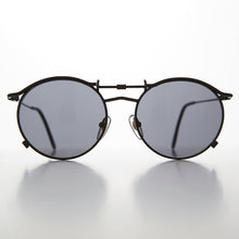Load image into Gallery viewer, Round 90s Goth Vintage Sunglass - Mackaveli
