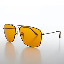 Load image into Gallery viewer, Aviator with Amber 58mm Square Lens - Major
