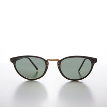 Load image into Gallery viewer, Small Cat Eye Sunglass with Gold Accents - Mara
