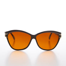 Load image into Gallery viewer, Chunky Black Frame Women's Deadstock Sunglass - Margot

