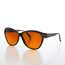 Load image into Gallery viewer, Chunky Black Frame Women's Deadstock Sunglass - Margot
