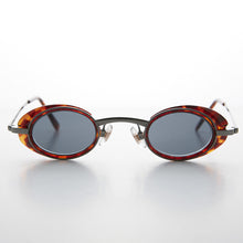 Load image into Gallery viewer, Small Oval Steampunk Spectacle Sunglass - Marty
