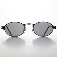Load image into Gallery viewer, Goth Steampunk Victorian Oval Vintage Sunglass - Maxwell
