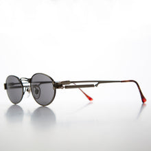 Load image into Gallery viewer, Goth Steampunk Victorian Oval Vintage Sunglass - Maxwell
