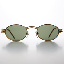 Load image into Gallery viewer, Goth Steampunk Victorian Oval Vintage Sunglass - Maxwell
