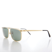 Load image into Gallery viewer, Gold and Silver Flat Top Rectangle Sunglasses - Medford
