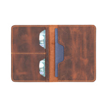Load image into Gallery viewer, Viaggio Leather Passport Wallet
