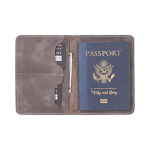 Load image into Gallery viewer, Viaggio Leather Passport Wallet
