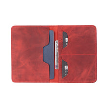 Load image into Gallery viewer, Viaggio Leather Passport Wallet
