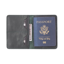 Load image into Gallery viewer, Viaggio Leather Passport Wallet
