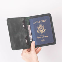Load image into Gallery viewer, Viaggio Leather Passport Wallet
