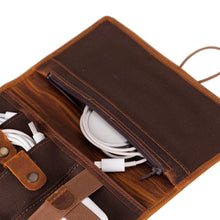 Load image into Gallery viewer, Pura Leather Cable Organizer
