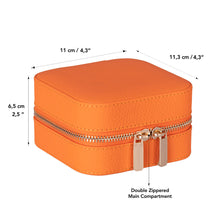 Load image into Gallery viewer, Amanda Leather Jewelry Box, Medium
