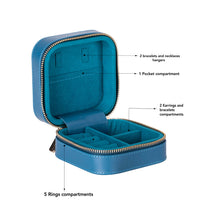 Load image into Gallery viewer, Amanda Leather Jewelry Box, Medium
