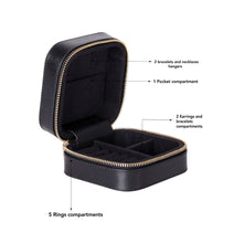 Load image into Gallery viewer, Amanda Leather Jewelry Box, Medium
