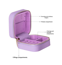 Load image into Gallery viewer, Amanda Leather Jewelry Box, Medium
