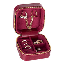 Load image into Gallery viewer, Amanda Leather Jewelry Box, Medium
