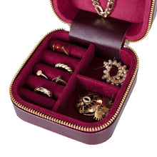 Load image into Gallery viewer, Amanda Leather Jewelry Box, Medium
