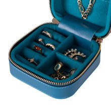 Load image into Gallery viewer, Amanda Leather Jewelry Box, Medium
