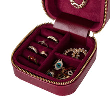 Load image into Gallery viewer, Amanda Leather Jewelry Box, Medium
