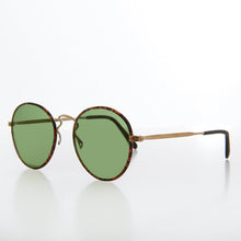 Load image into Gallery viewer, Round Unisex Polo Glass Lens Vintage Sunglass - Murphy
