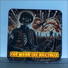 Load image into Gallery viewer, For Whom The Bell Tolls - Laser Cut Printed Patch - #4 in the Metal up your Ass Collection
